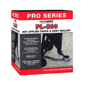 Pl-500 Crack-rite 445026839808 50 Lb Hot Pour Direct Fire Joint Sealant For Pavement Repair