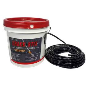 Crack-stix 744759143693 2 Gal. 250 Ft. Small Black Permanent Blacktop Filler