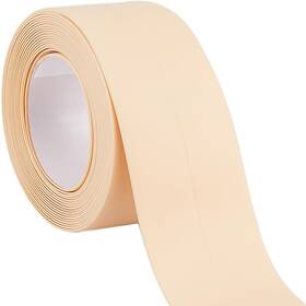 Ajew-wh0009-13a-us15 Craspire Caulk Tape Sealant Strip 1.4 Inch X 10.5ft Pvc Beige Self Adhesive Waterproof Sea