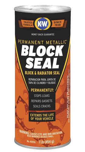401016 Crc K&w Block Seal Permanent Metallic And Radiator - 16 Oz