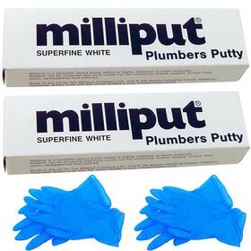 Creative Crafters 060728190259 Milliput - Plumbers Putty Porcelain Repair Kit Superfine White Epoxy Putt
