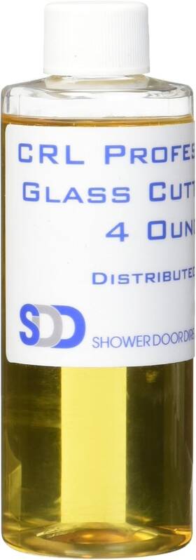 Gco-4 Crl Professional Glass Cutter Oil - 4 Ounce Amber Liquid