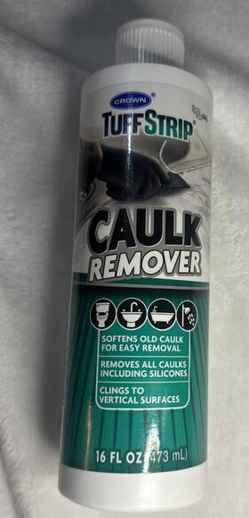 Crown 023857797817 Ultimate Caulk Remover Tuff Strip 16 Fl Oz Softens Old In 2 Hours