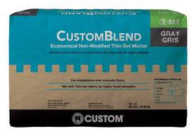 Cbtsg50 Custom Building Prod Products Gray Thin-set Mortar 50 Lb
