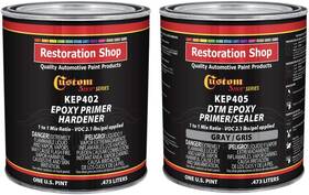 Custom Shop 313019116144 - Gray Epoxy Primer/sealer 2.1 Voc 1 Quart Kit Anti-corrosive Dtm