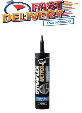 18220 Dap Dynaflex Ultra 10.1 Oz. Black Advanced Exterior Window Door And Siding Sealant