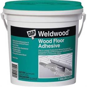 25136 Dap 4 Gallon Wood Floor Adhesive - Off White