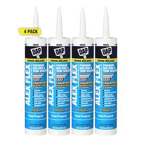 Dap 313026461411 Alex Flex 10.1oz White 4-pack
