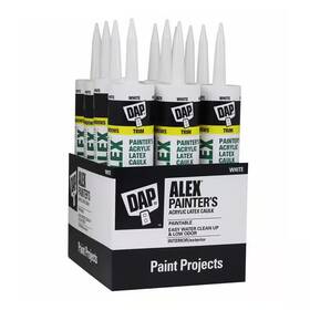 Dap 313052834852 12-pack Alex Painters 10.1 Oz. All-purpose Acrylic Latex Caulk Painting Bulk