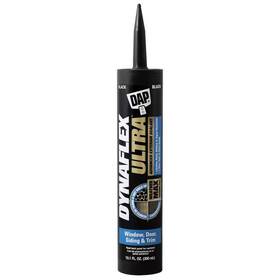 Dap 313057341331 Dynaflex Ultra 10.1 Oz. Black Advanced Exterior Window Door And Siding Sealant