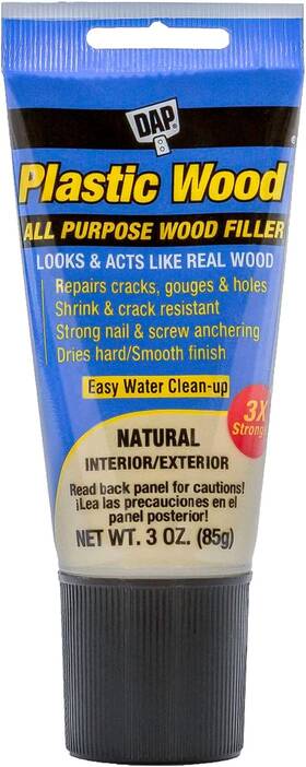 00580 Dap 445013759768 580 Series 3oz Natural Latex Plastic Wood 3 Oz