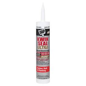 Dap 445018182141 New 10.1 Oz White Kitchen And Bath Caulk With Advanced Siliconized Seal Formula