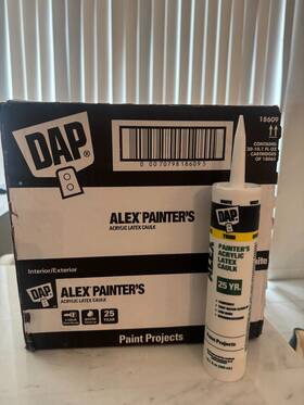Dap 445049213210 30 Pack Alex Painters White All-purpose Acrylic Latex Caulk Construction