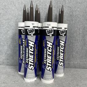 49717 Dap Extreme Stretch High Performance Acrylic Sealant Dark Brown - Lot Of 10 New
