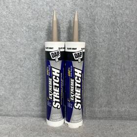 49720 Dap Extreme Stretch High Performance Acrylic Sealant Slate Gray - Lot Of 2 New