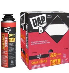 7079800042 Dap Drywall Subfloor Adhesive Gel Construction 6 Pack