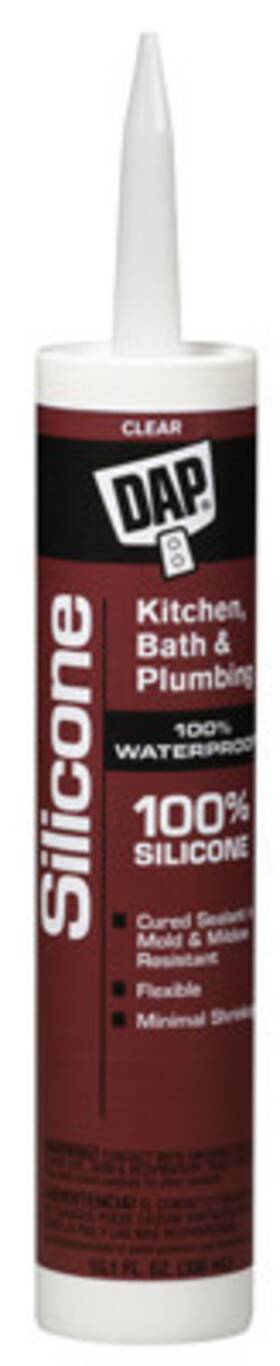7079808648 Dap 12 Pack Kitchen/bath Silicone Sealant Clear 9.8-oz