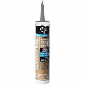 7079808787 Dap Silicone Sealant Gray Max 10.1 Oz