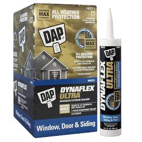 7079818211 Dap Advanced Exterior Siding Sealant 10.1 Oz. Paintable Latex White 12-pack