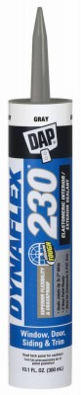 7079818286 Dap Dynaflex 230 Latex Sealant Gray 10.1-oz. -