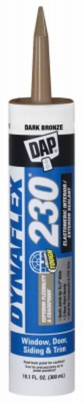 7079818420 Dap Dynaflex 230 Latex Sealant Bronze 10.1-oz. -