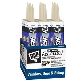 7079818717 Dap Elastomeric Sealant 10.1 Oz. Moisture-resistant Crackproof Almond 12-pack