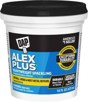 7079818745 Dap Inc 18745 Alex Plus Pt Spackling No Size Plain 16 Fl Oz Pack Of 1
