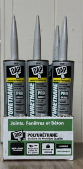 7079818814 Dap Grade Sealant 10.01oz 12pack Standard Polyurethane Premium Commercial Gray