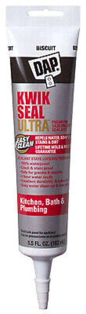 7079818916 Dap Kwik Seal Ultra Kitchen And Bath Sealant Biscuit 5.5-oz
