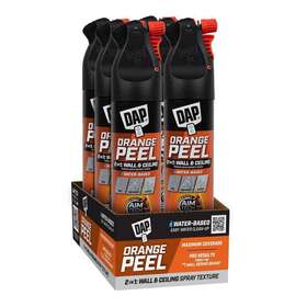 7079850005 Dap Wall And Ceiling Spray Texture White 25 Oz Orange Peel Water Based 6-pack