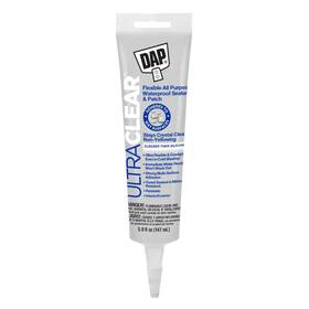 Dap 711181764659 Ultra Clear 5 Oz. All Purpose Waterproof Sealant