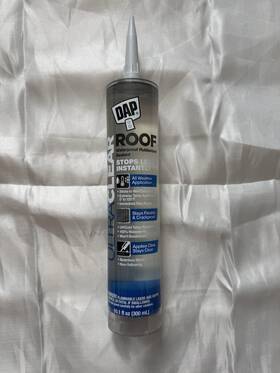 75175 Dap Ultra Clear Roof Waterproof Rubberized Sealant 10.1 Oz Mpn