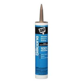 Dap 8647 Silicone Sealant Bronze Window Door 9.8 Oz 070798086470