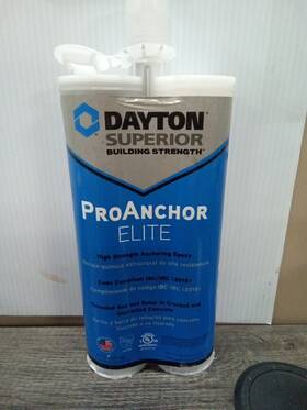 03-100862 Dayton Superior Pro Anchor Elite Epoxy 310zb
