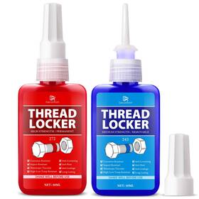 A239 Decorrom Thread Lock Kit 272 And 243 - 3.38 Oz/100ml Medium Strong Red Blue