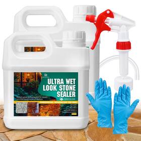 F0296123uk Decorrom Wet Look Stone Sealer - 0.5 Gallon Concrete And Paver With High Glos