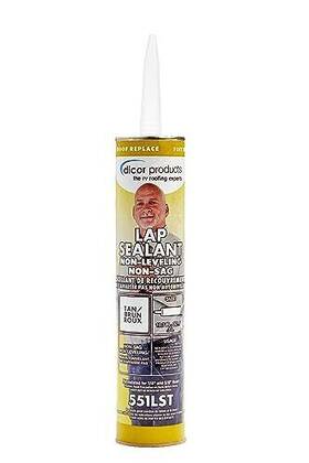 551lst-1 Dicor 677917008001 Haps-free Non-leveling Lap Sealant - 10.3 Oz Tan Secure Ide
