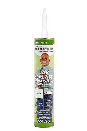 551lsg-1 Dicor 677917008193 Haps-free Non-leveling Lap Sealant - 10.3 Oz Grey Secure Ideal Fo