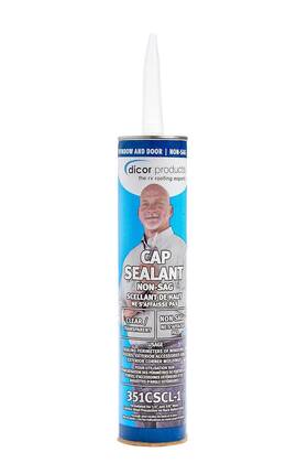 351cscl-1 Dicor 711181256741 Haps-free Cap Sealant - Clear For Rv Window And Door Maintenance