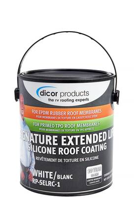 Rp-selrc-1 Dicor Rpselrc1 Corp Epdm Rubber Roof Coating Signature Extended Life 1gal