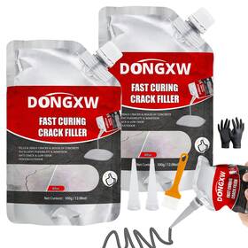 Snj2woot Dongxw Concrete Crack Filler 2pcs Weather Resistant Cement Repair For Drivewa