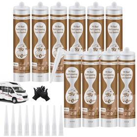 Svrv04 Dongxw Self-leveling Rv Roof Sealant 10-pack - Flexible Waterproof Uv-resistant