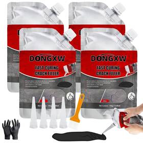 Zqhssnj4 Dongxw Asphalt Crack Filler 4packs High Elasticity Driveway Concrete