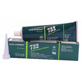 3138348 Dow Multi-purpose Sealant 4.7 Oz Tube Clear Silicone Base