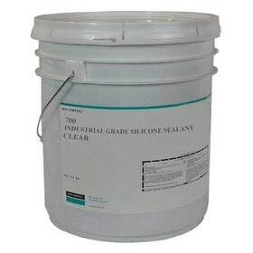4060071 Dow Sealant 613.8 Oz Pail Clear Silicone Elastomer Base 700