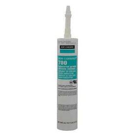 4060123 Dow Sealant 10.1 Oz Cartridge Gray Silicone Elastomer Base 700