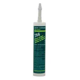 99179249 Dow Silicone Sealant Translucent White 786 10.1 Oz