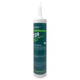 99180649 Dow Sealant 10.1 Oz Cartridge Black Silicone Elastomer Base 739