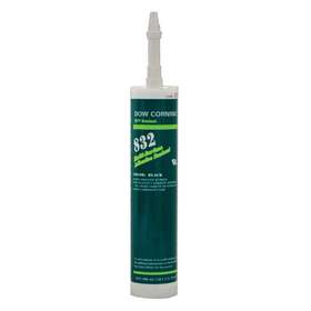 99180523 Dow Corning Sealant Silicone Base Black Cartridge