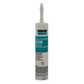 2227819 Dowsil Silicone Adhesive Sealant 10 Oz Cartridge White